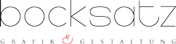 Logo bocksatz Grafik und Gestaltung